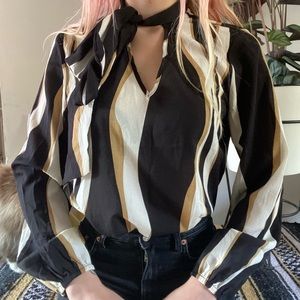 Tie Neck Blouse